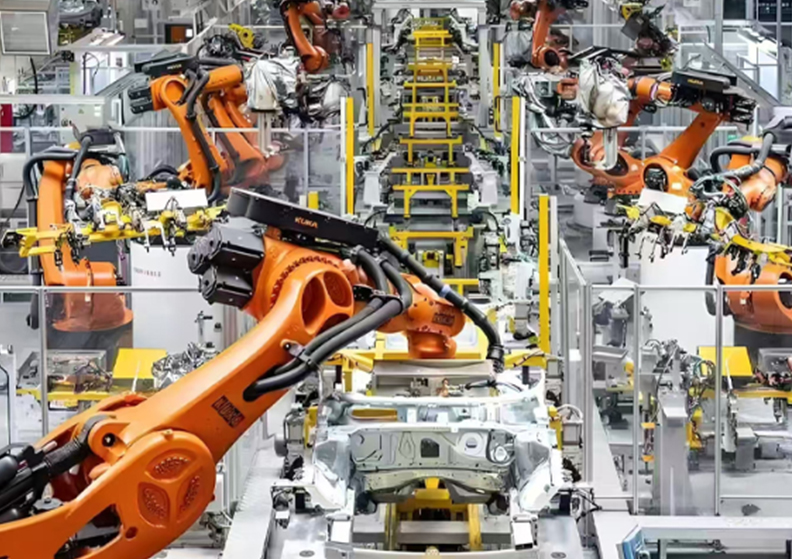 白車(chē)身智能連接生產(chǎn)線(xiàn)