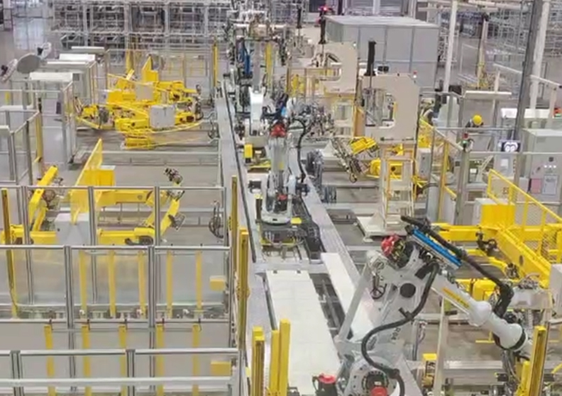 一體化壓鑄件智能生產(chǎn)線(xiàn)