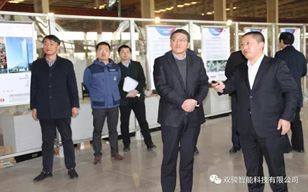巢湖經(jīng)開區(qū)領(lǐng)導(dǎo)調(diào)研走訪雙駿科技